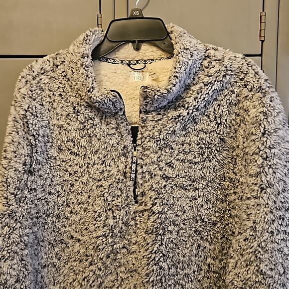 Time and Tru sherpa pullover top size 2X - Picture 3 of 5